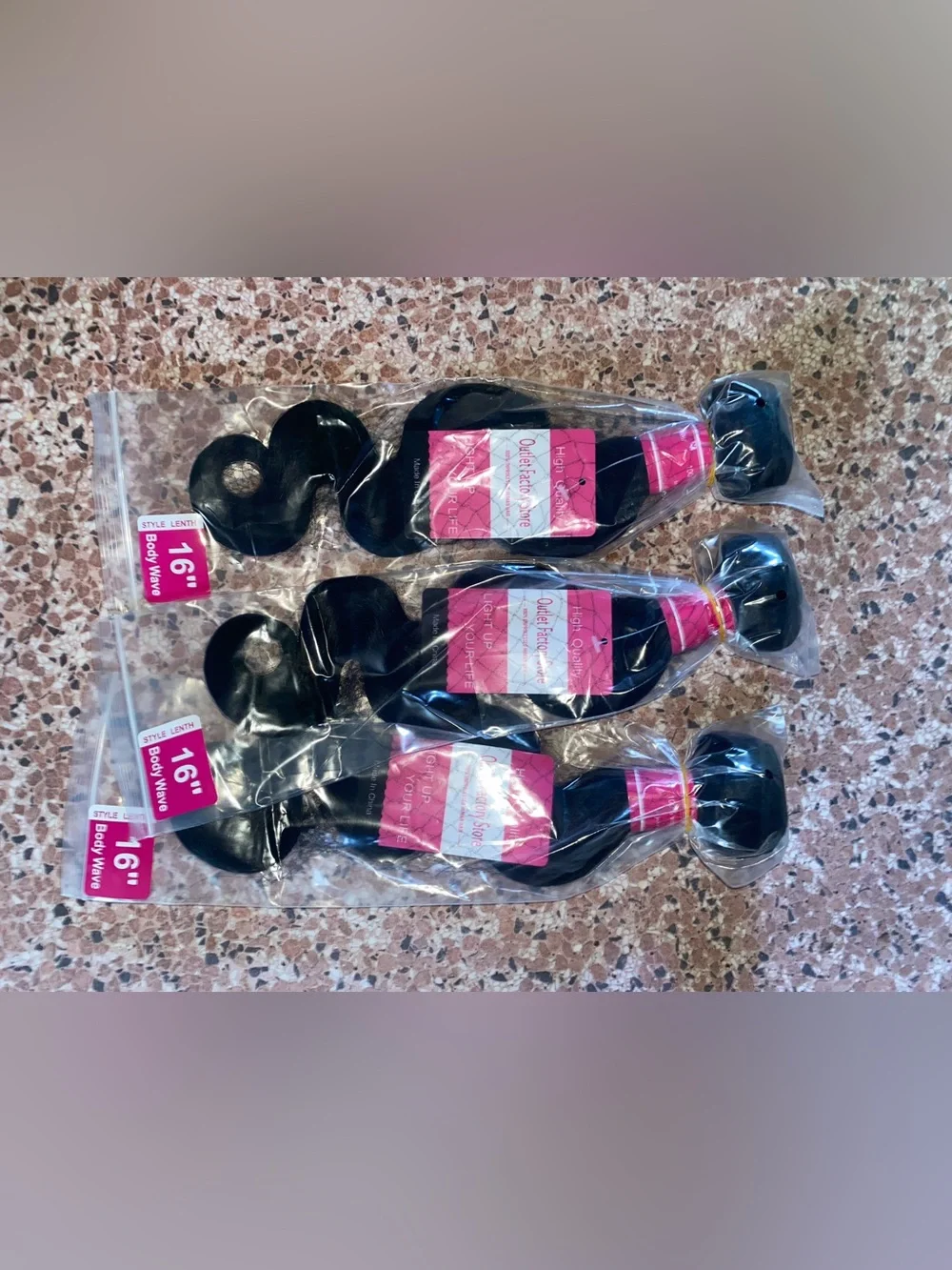 Body Wave Bundles Human Hair 16 16 16 Inch Human Hair Bundle 100% Unprocessed
